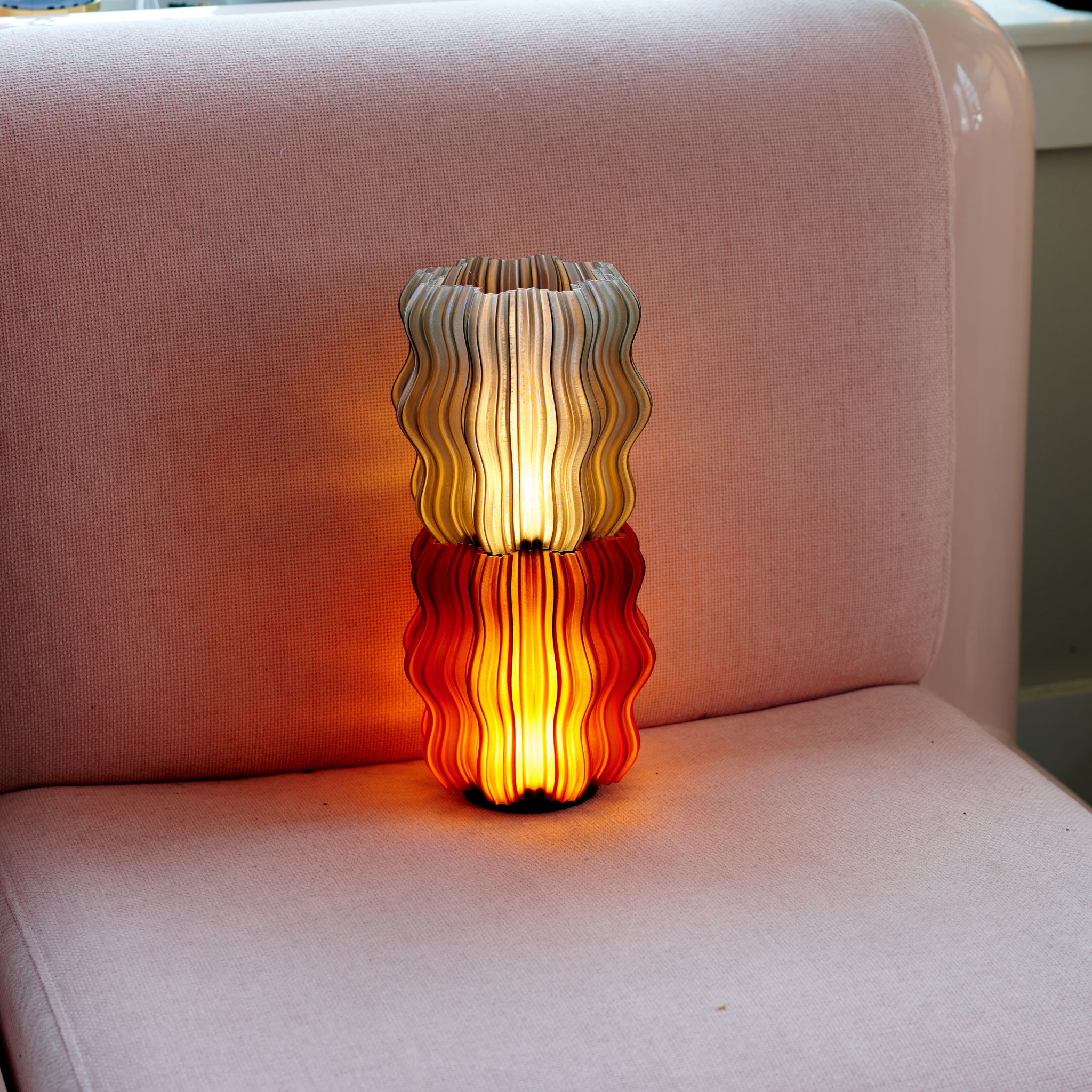 Cordless Mini Wavy Lamp – Wooj Design, view 12
