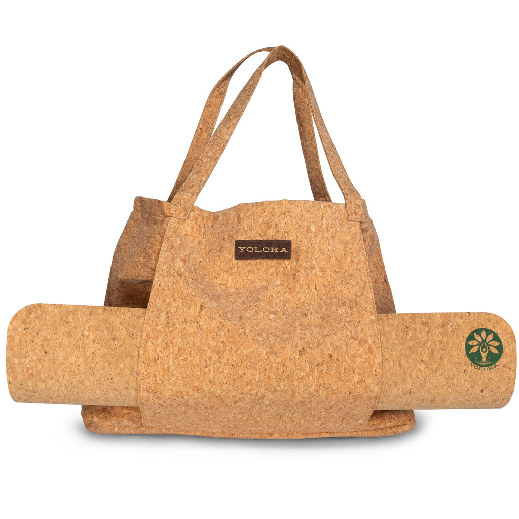 Cork Tote Bag – Yoloha Yoga