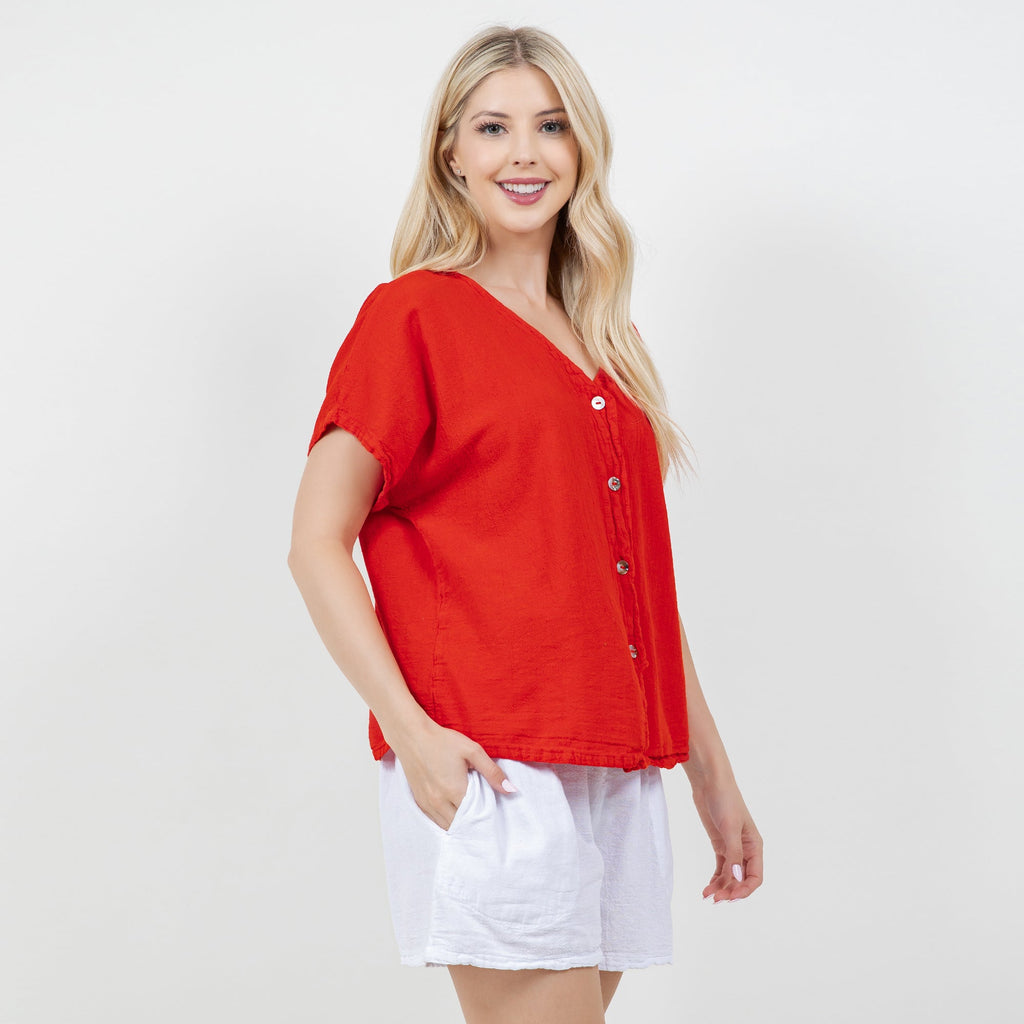 Constance Top -100% Cotton Gauze -  New Colors!