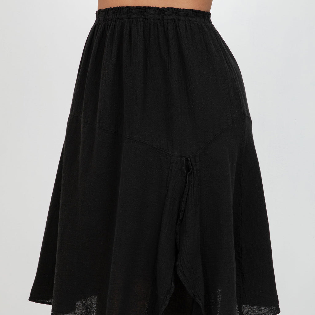 New Hannah - Lovely Knee Length Skirt 100% Cotton Gauze
