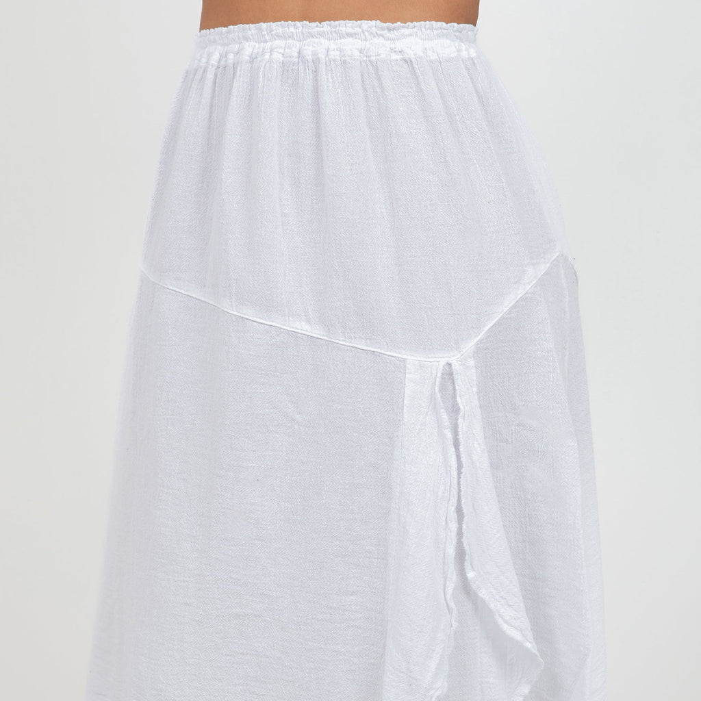 New Hannah - Lovely Knee Length Skirt 100% Cotton Gauze
