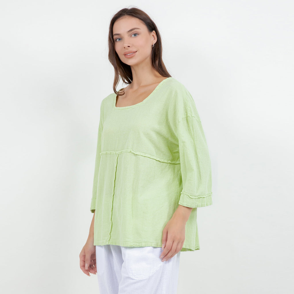 Elena Top 100% Cotton Gauze