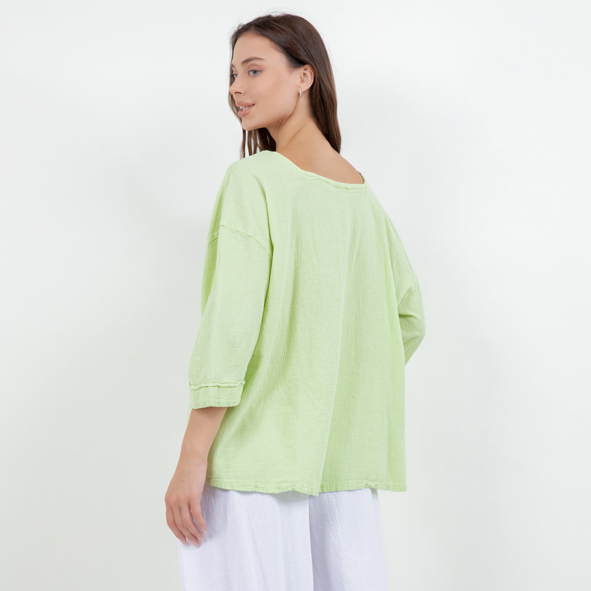 Elena Top 100% Cotton Gauze