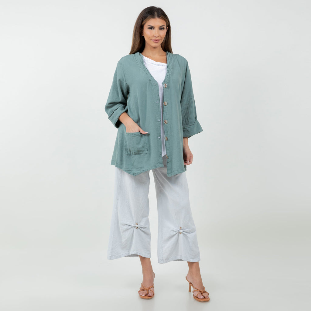 Tammy- Jacket/Top for every Occasion 100% Cotton Gauze