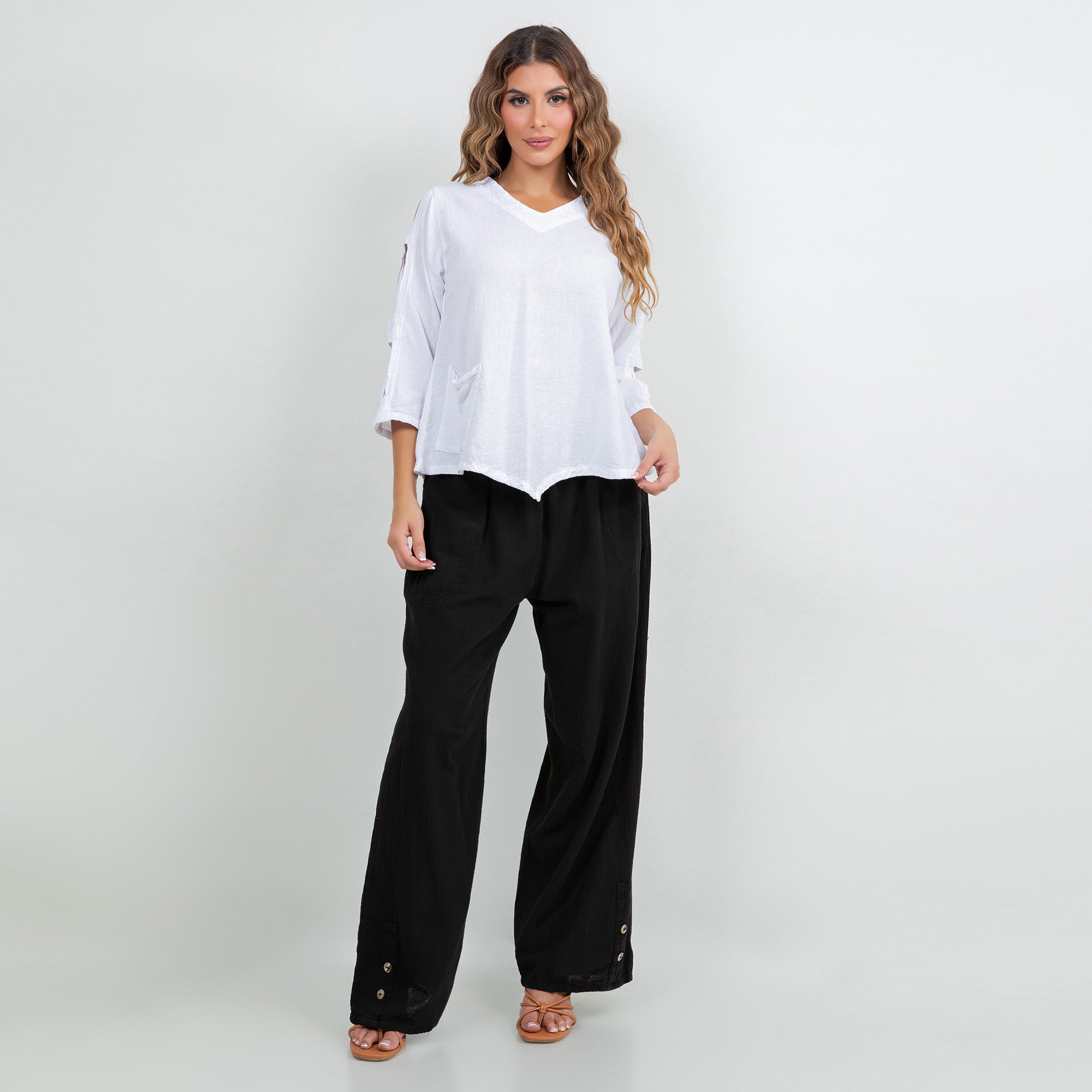 Alexis Pants 100% Cotton Gauze