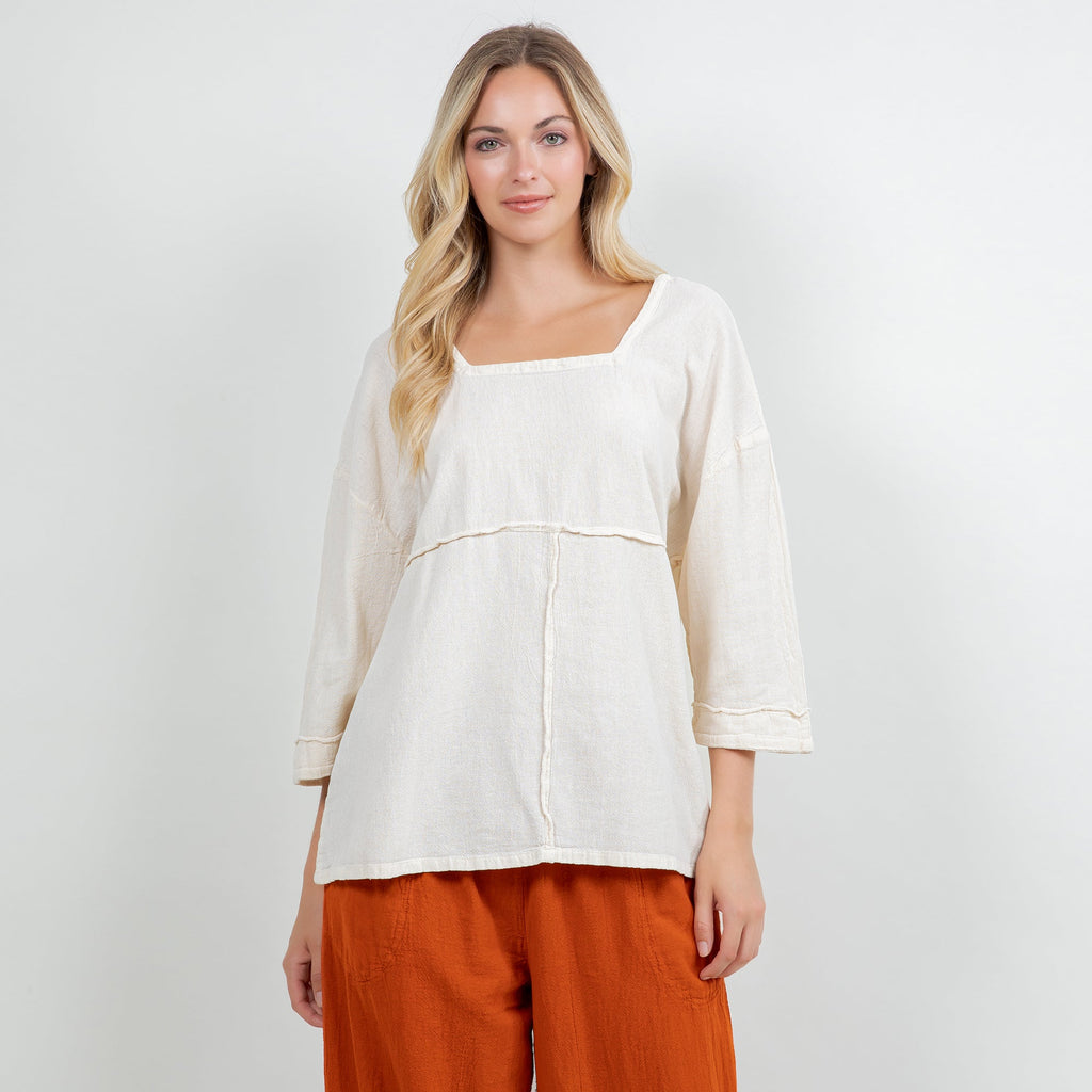 Elena Top 100% Cotton Gauze