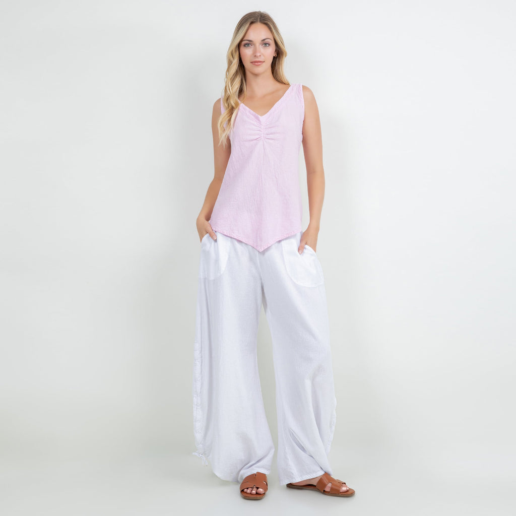 Women's 100% Cotton Gauze Dominica Tank Top