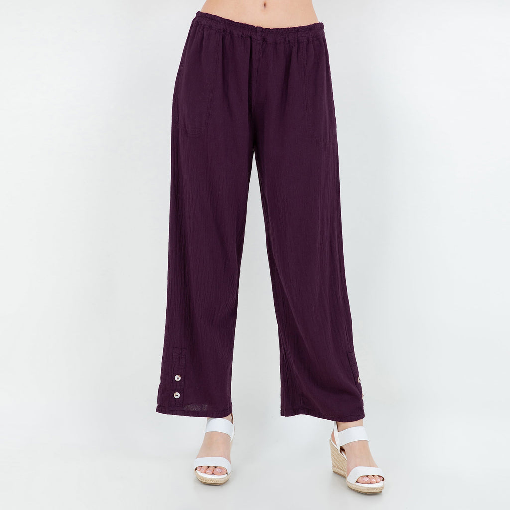 Alexis Pants 100% Cotton Gauze