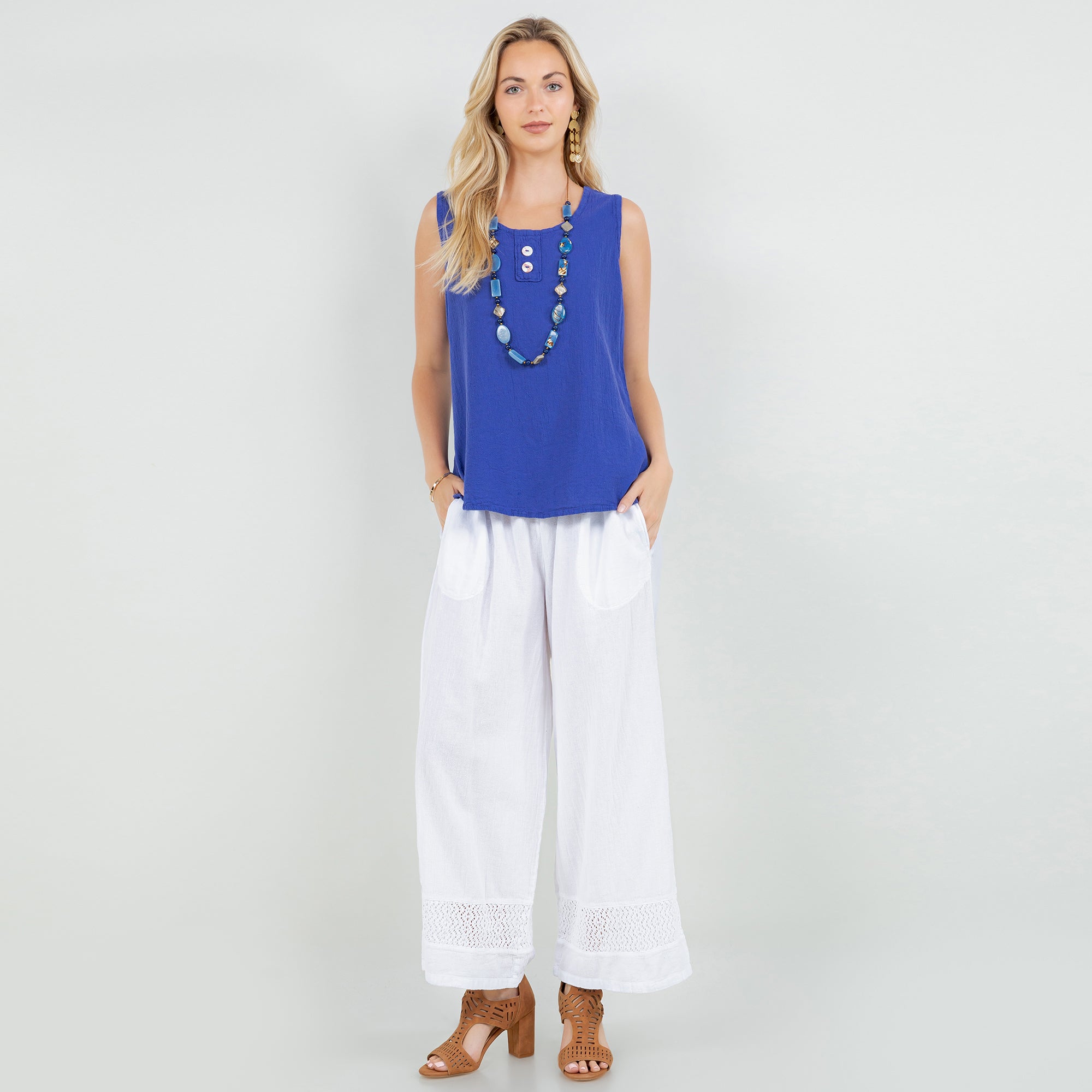 Women's Cotton Gauze Anne Top