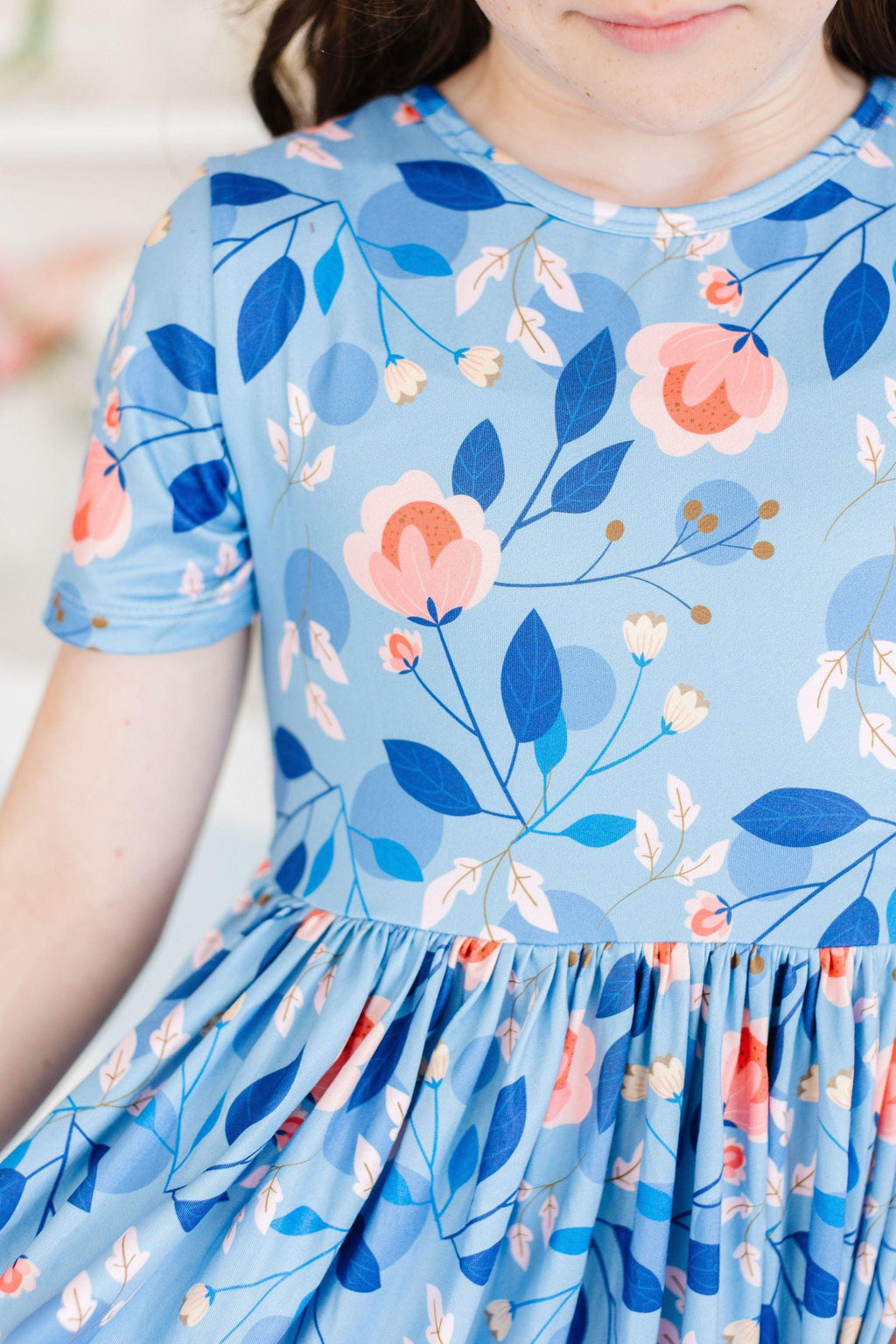Mila & Rose ® Country Blooms S/S Pocket Twirl Dress — main product shot