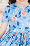 Mila & Rose ® Country Blooms S/S Pocket Twirl Dress — main product shot