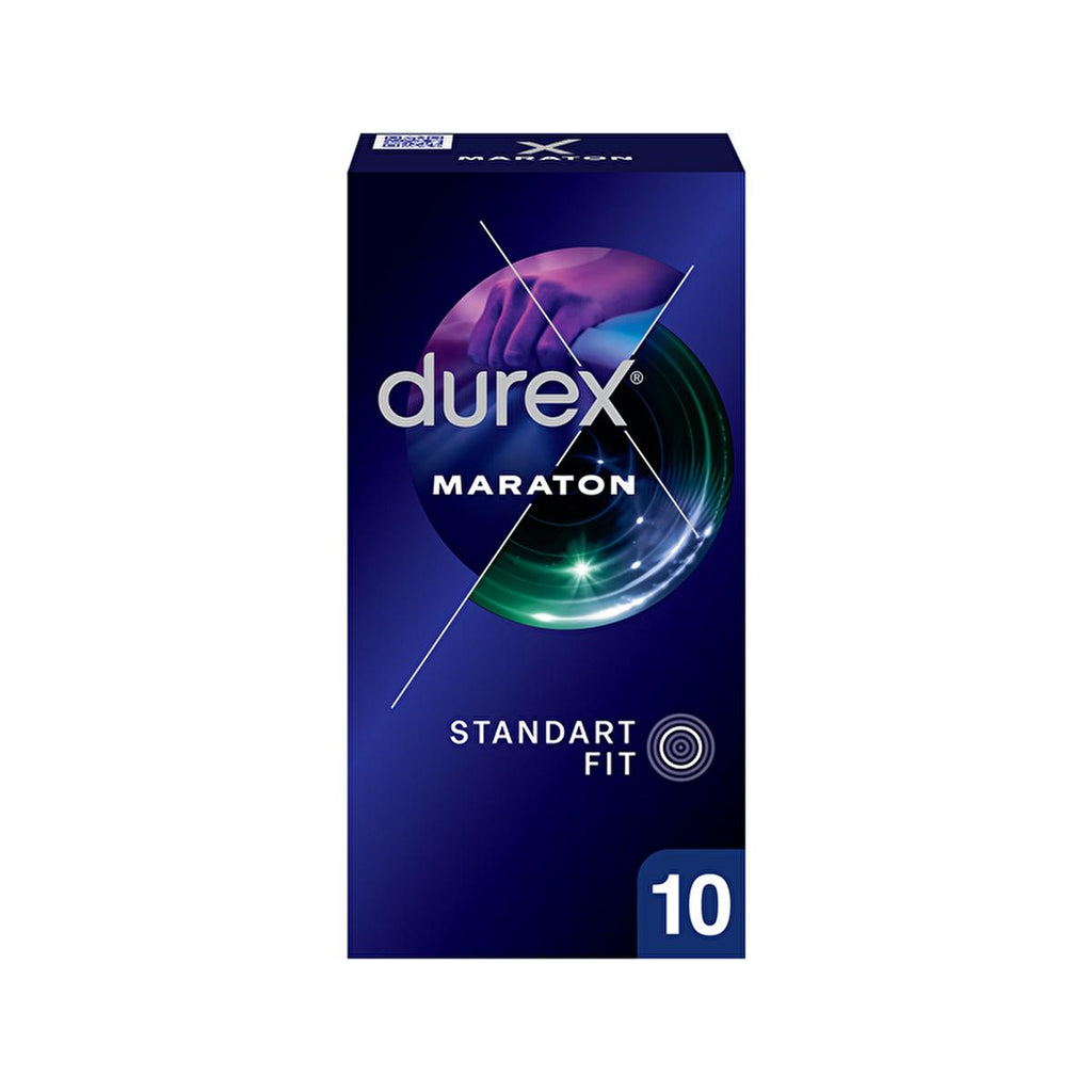 Durex Extended Pleasure Condoms with Benzocaine 5% - Dermatologically Tested, Safe Sex Products for Adults