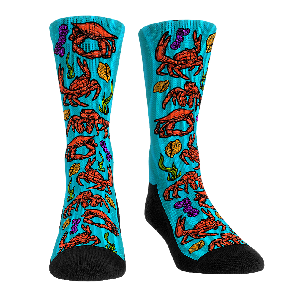 Rock 'Em Socks Rock 'Em Socks Crabs All-Over — main product shot