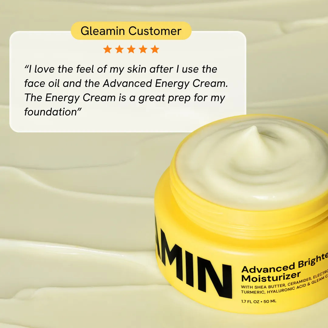 Gleamin Advanced Brightening Moisturizer — detail shot 10