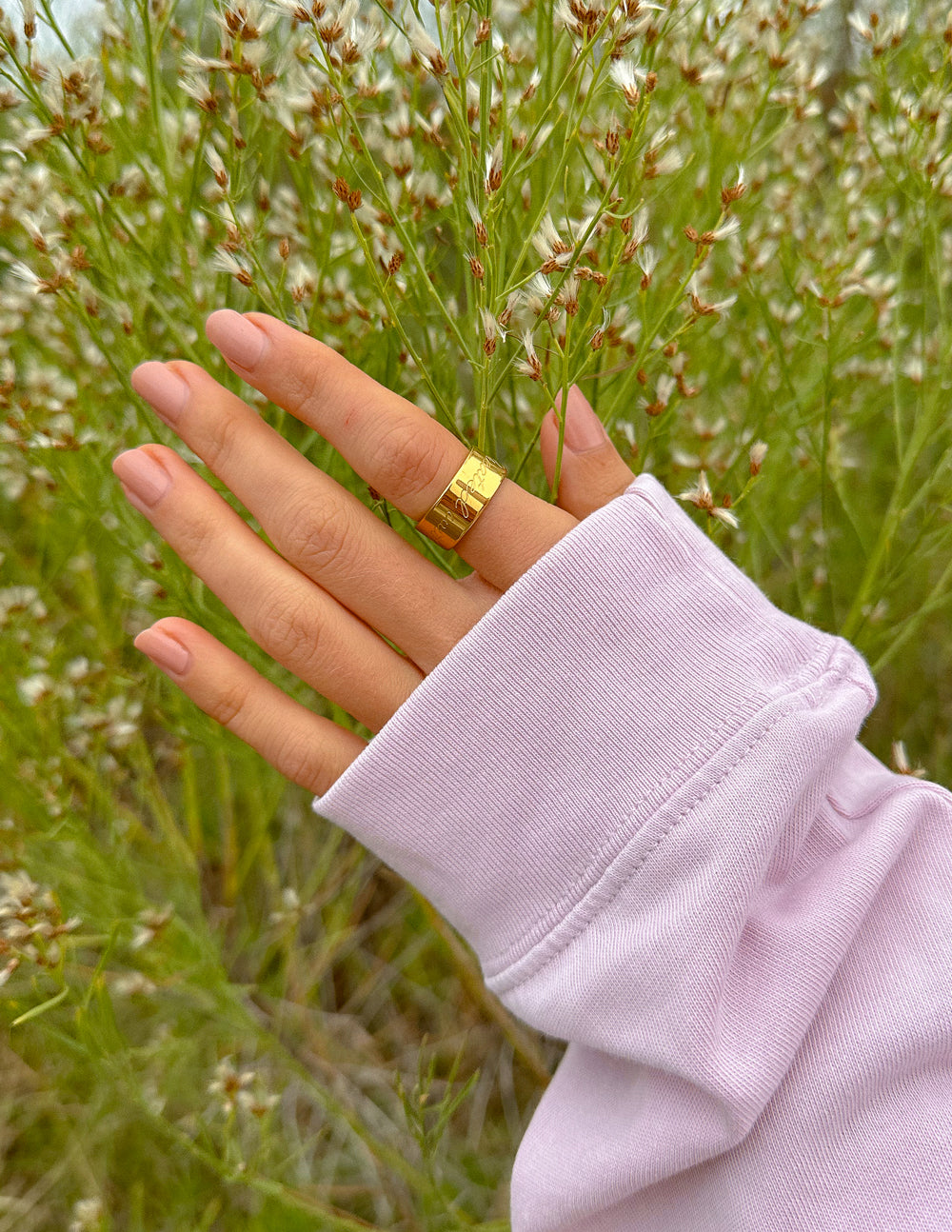 Elevated Faith Created With Purpose Ring — in-use photo