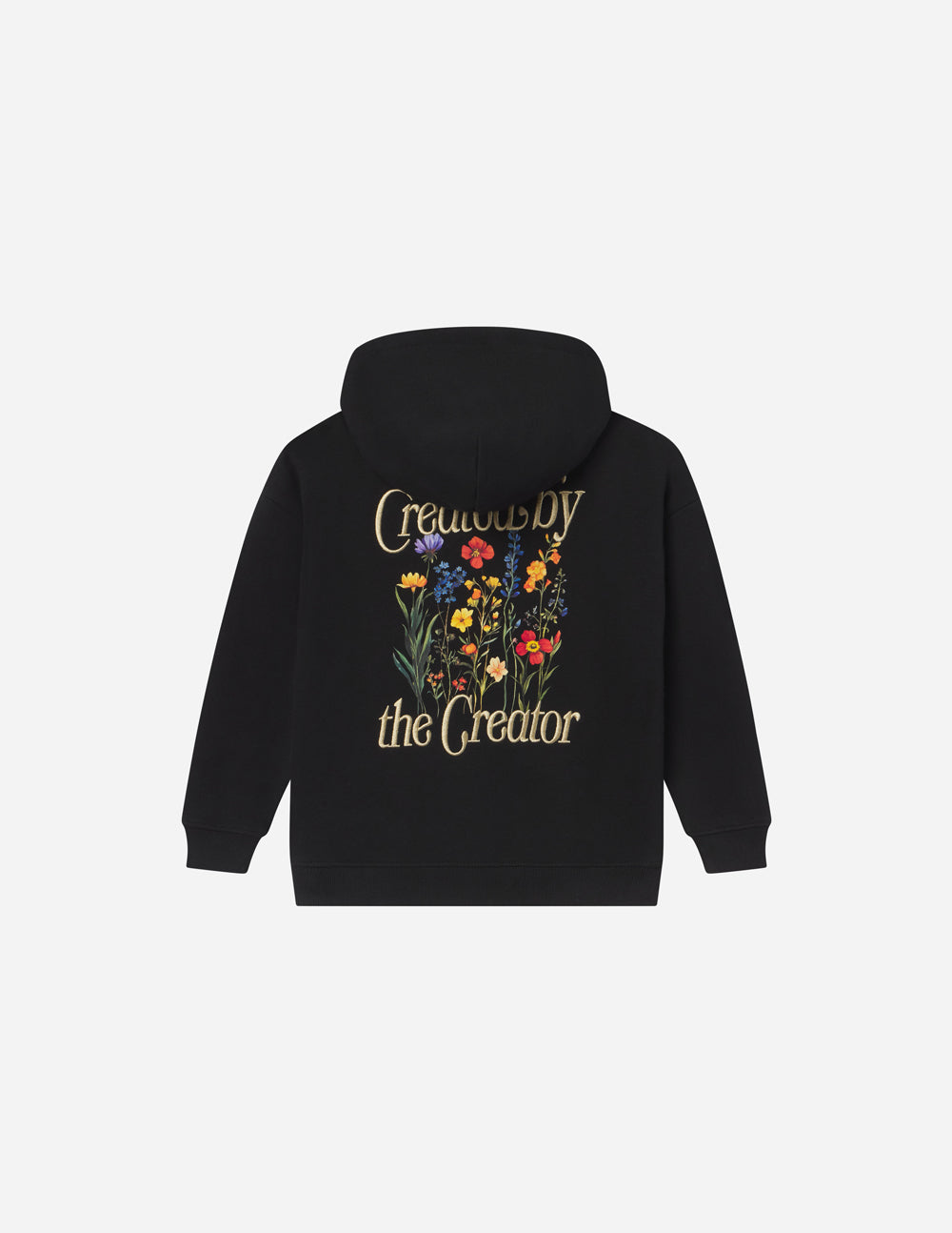 Elevated Faith Created by the Creator Kids Hoodie — detail shot 8