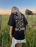 Elevated Faith Created by the Creator Unisex Tee — main product shot