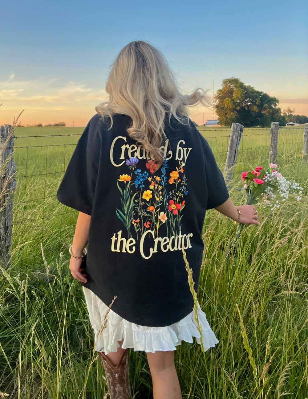 Elevated Faith Created by the Creator Unisex Tee — t-shirt category context