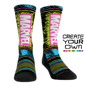 Rock 'Em Socks Creator Studio - Marvel Brick Logo