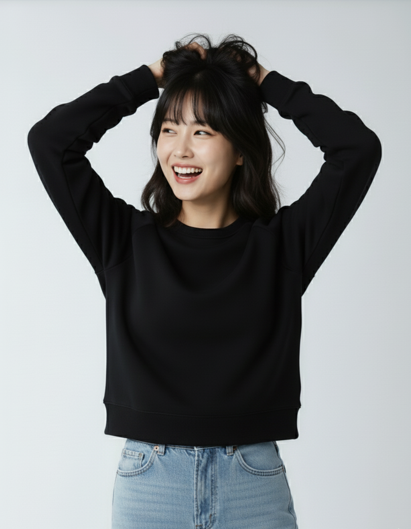 Crew Neck Sweatshirt P2006 – SpectraUSA, view 8