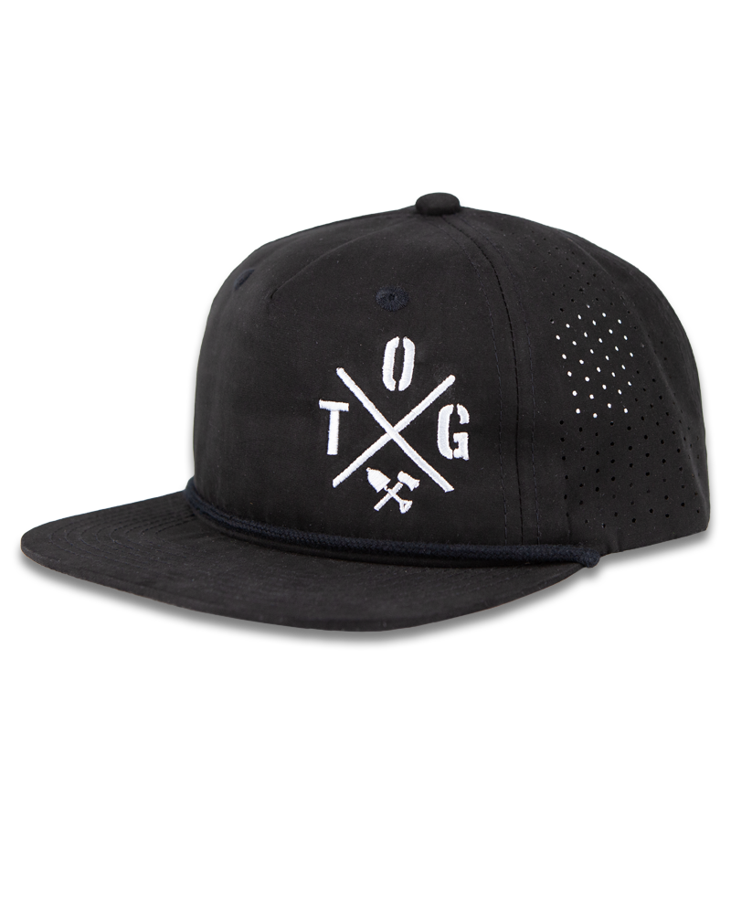 Off The Grid Surplus Crossbar Hat — back view