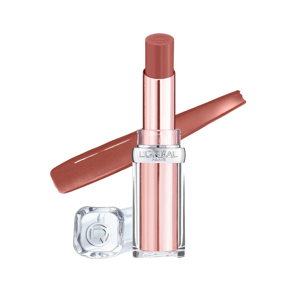Loreal Paris Glow Paradise 191 Nude Heaven Lipstick - Moisturizing Balm-in-Lipstick with Pomegranate Extract
