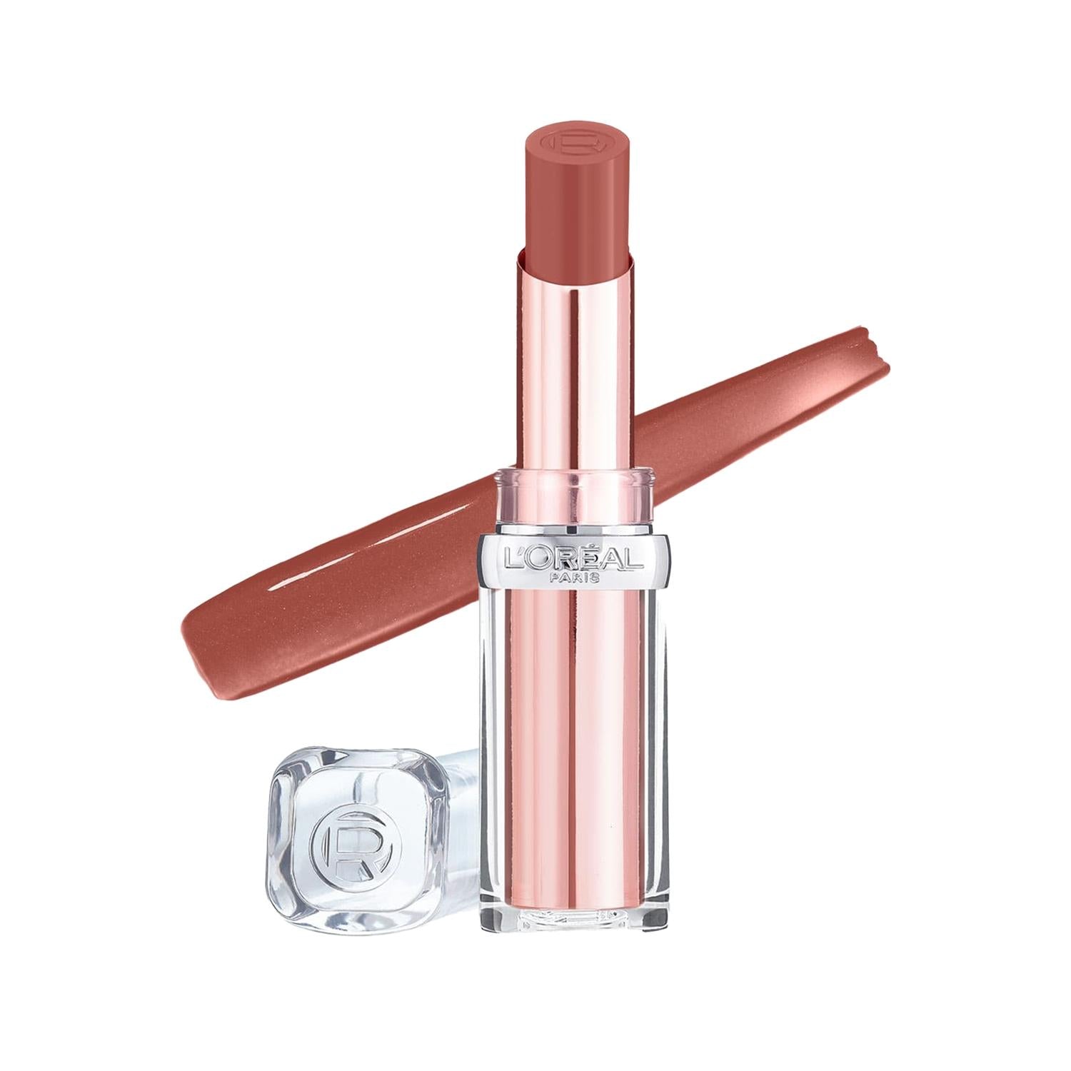 Loreal Paris Glow Paradise 191 Nude Heaven Lipstick - Moisturizing Balm-in-Lipstick with Pomegranate Extract