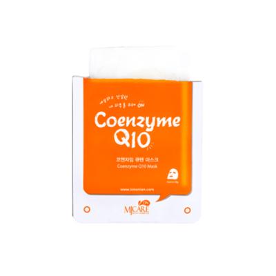 MjCare Coenzyme Q10 Face Mask - Age-Defying Skincare with Hyaluronic Acid, Hydrating & Single-Use