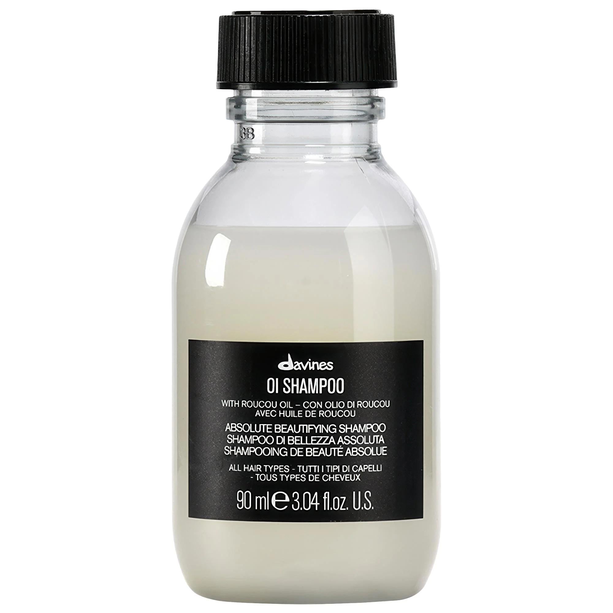 Davines OI Shampoo: Roucou Oil Infused Shampoo for Unbelievable Softness, Shine & Volume - Sulfate-Free Formula