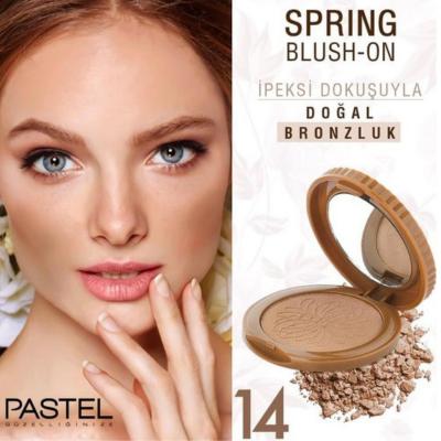 Pastel Spring Blush: Soft & Silky Powder Blush for Natural Cheek Color | Enhances Complexion with Easy Color Payoff