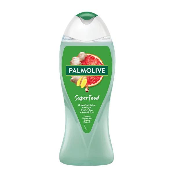Palmolive Natural Shower Gel with Grapefruit Juice & Ginger Extract - Nourishing, Dermatologically Tested, 16.91 fl oz