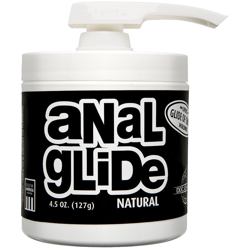 Love Spark Cove | Intimate Apparel, Pleasure Shop & Free Shipping Anal Glide-Natural 4.5oz — main product shot