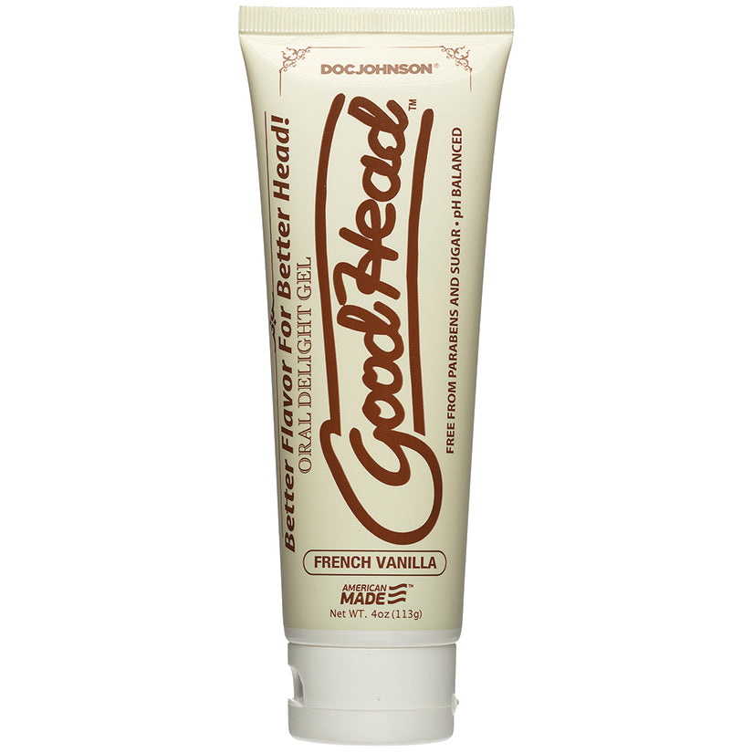 Love Spark Cove | Intimate Apparel, Pleasure Shop & Free Shipping GoodHead Oral Delight Gel-French Vanilla 4oz-bulk — main pr