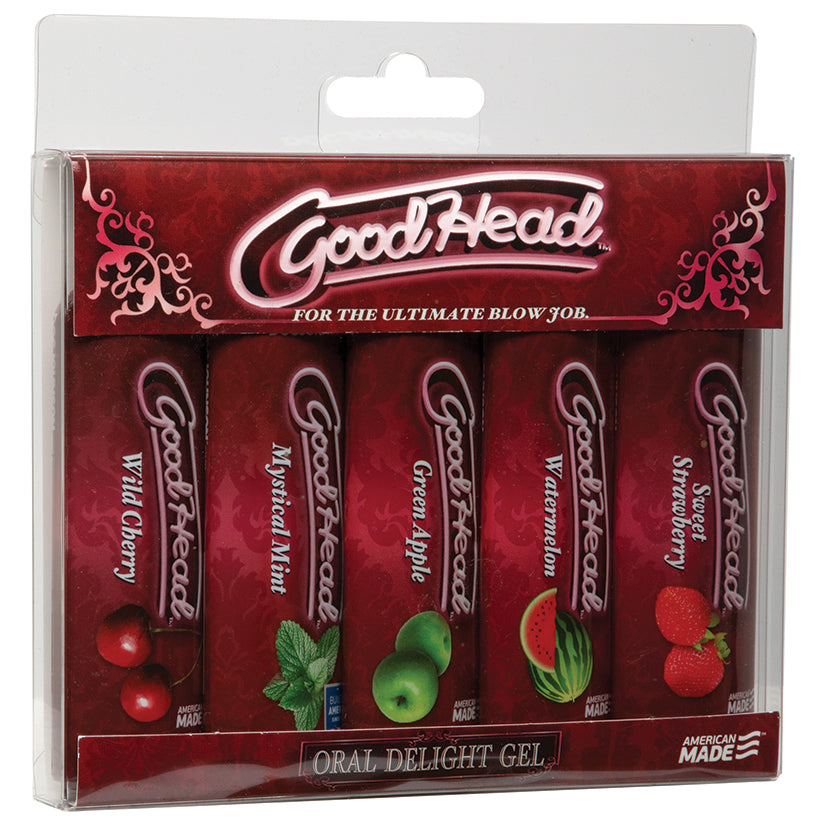 Love Spark Cove | Intimate Apparel, Pleasure Shop & Free Shipping GoodHead 5-Pack Sampler 1oz — main product shot