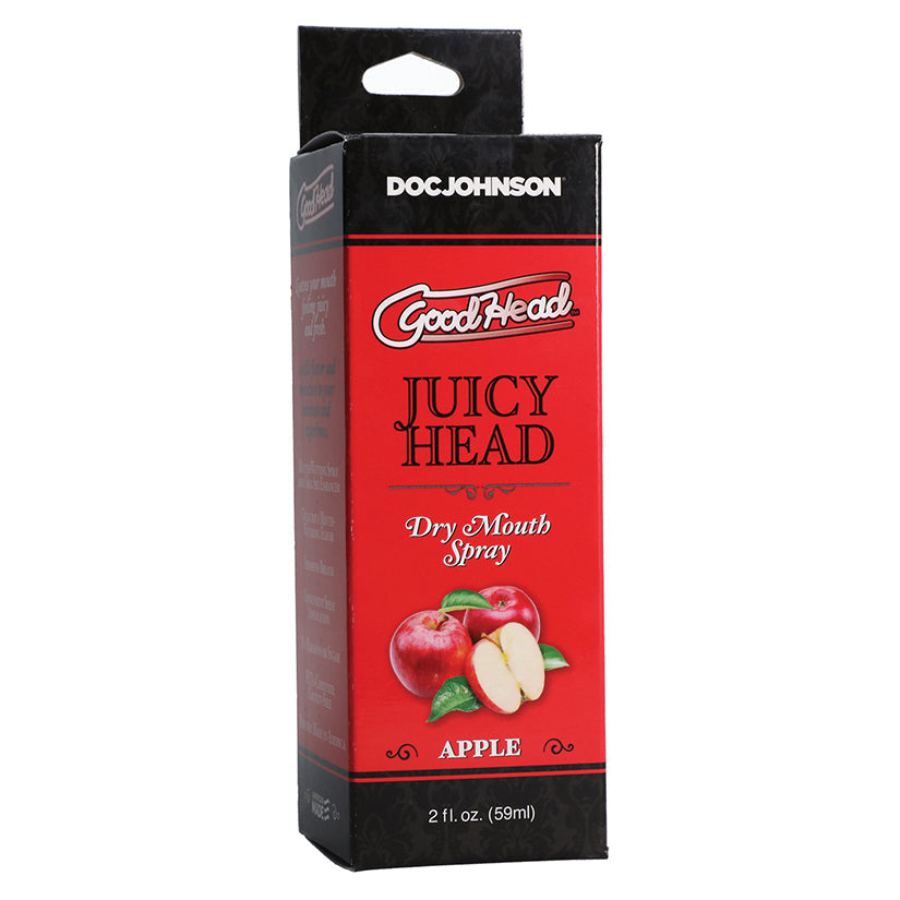 Love Spark Cove | Intimate Apparel, Pleasure Shop & Free Shipping GoodHead Juicy Head Dry Mouth Spray-Apple 2oz — main produc