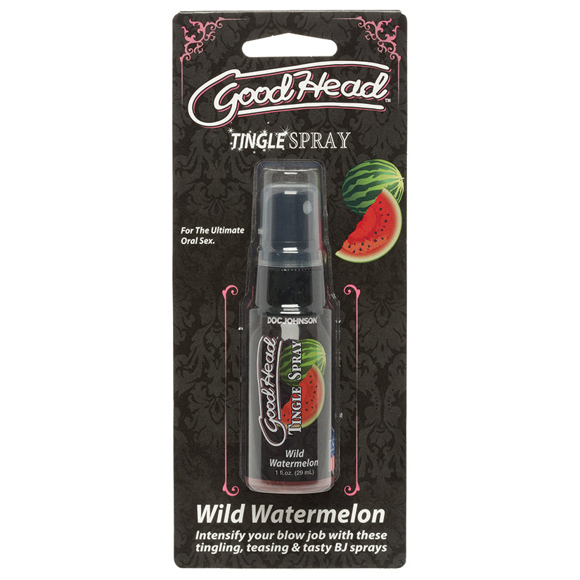 Love Spark Cove | Intimate Apparel, Pleasure Shop & Free Shipping GoodHead Tingle Spray-Wild Watermelon 1oz — main product sh
