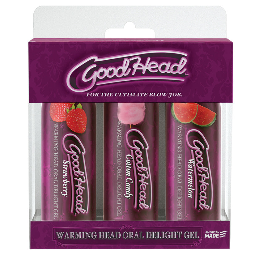 Love Spark Cove | Intimate Apparel, Pleasure Shop & Free Shipping GoodHead Warming Head 3 Pack 2oz — main product shot