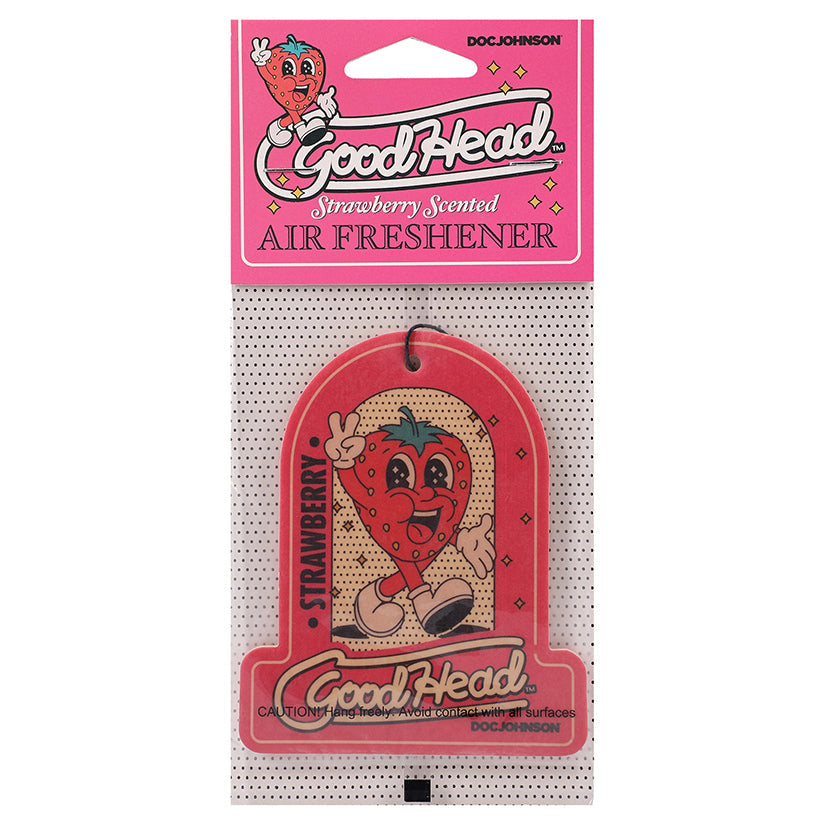 Love Spark Cove | Intimate Apparel, Pleasure Shop & Free Shipping GoodHead Air Freshener-Strawberry — main product shot