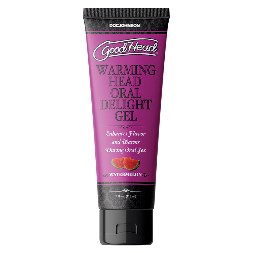 Love Spark Cove | Intimate Apparel, Pleasure Shop & Free Shipping GoodHead Warming Head Oral Delight Gel Watermelon 4oz Bulk 