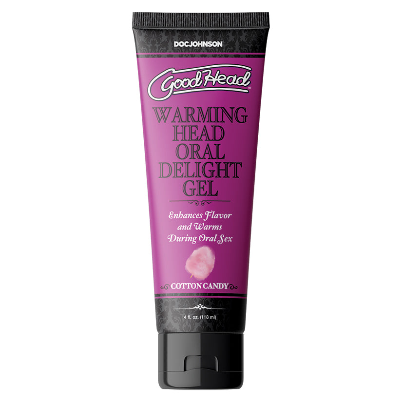 Love Spark Cove | Intimate Apparel, Pleasure Shop & Free Shipping GoodHead Warming Head Oral Delight Gel-Cotton Candy 4oz Bul