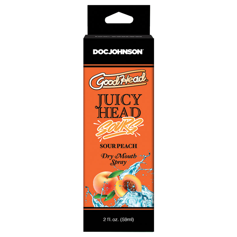 Love Spark Cove | Intimate Apparel, Pleasure Shop & Free Shipping Goodhead Juicy Head Sours-Sour Peach 2oz — main product sho