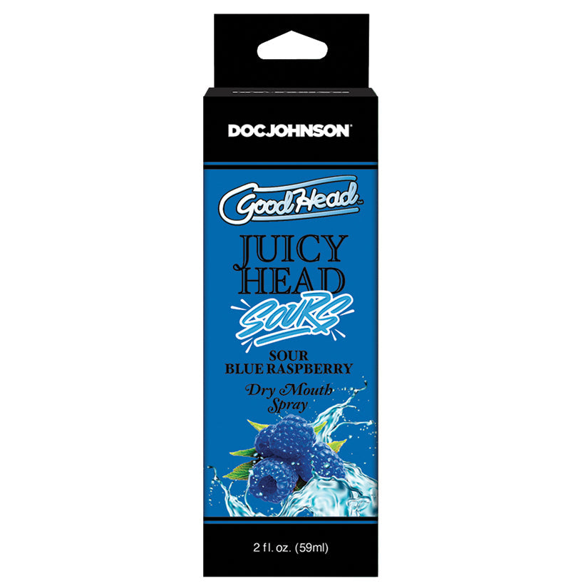 Love Spark Cove | Intimate Apparel, Pleasure Shop & Free Shipping Goodhead Juicy Head Sours-Sour Blue Raspberry 2oz — main pr