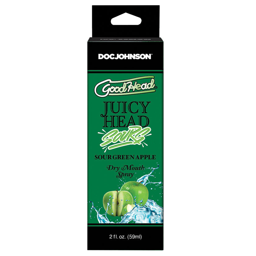 Love Spark Cove | Intimate Apparel, Pleasure Shop & Free Shipping Goodhead Juicy Head Sours-Sour Green Apple 2oz — main produ