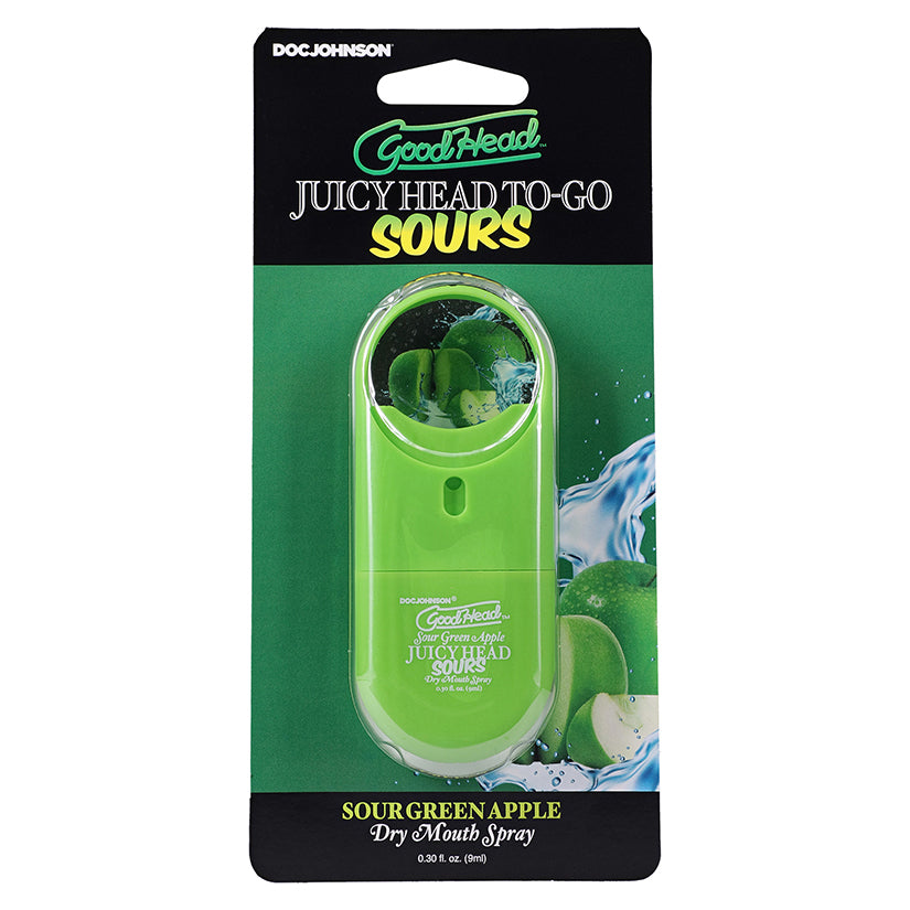 Love Spark Cove | Intimate Apparel, Pleasure Shop & Free Shipping Goodhead Juicy Head Dry Mouth Spray To Go-Sour Green Apple 