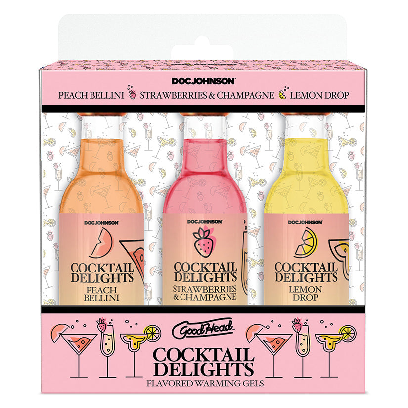 Love Spark Cove | Intimate Apparel, Pleasure Shop & Free Shipping GoodHead Cocktail Delights 3 Pack 2 oz. — main product shot
