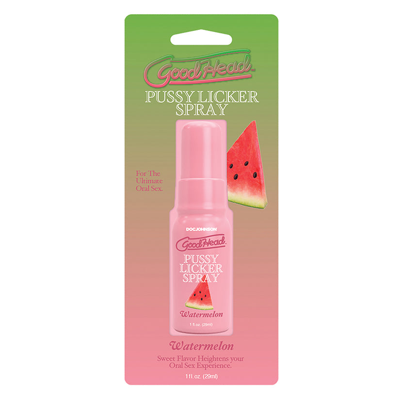 Love Spark Cove | Intimate Apparel, Pleasure Shop & Free Shipping GoodHead Pussy Licker Spray-Watermelon 1 fl. oz. — main pro
