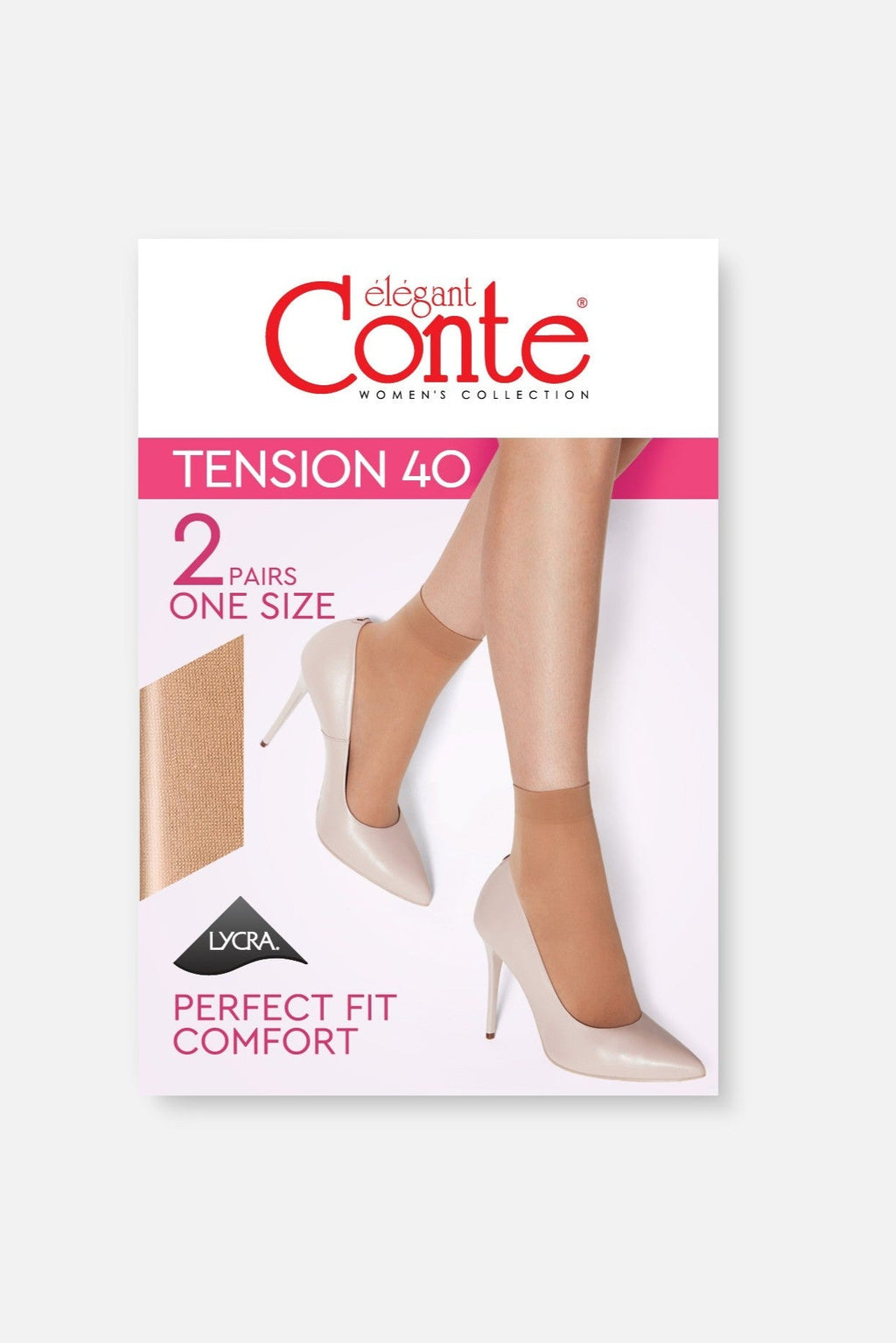 TheRanok.com Socks Conte Tension 40 Den (2 pairs) — alternative angle