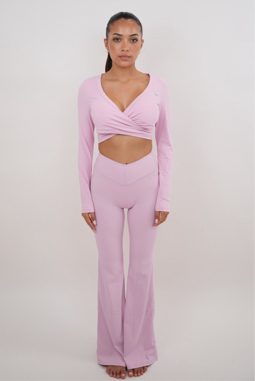 KIMITH BRAND I Am Present Pink Elegant Top — lifestyle context