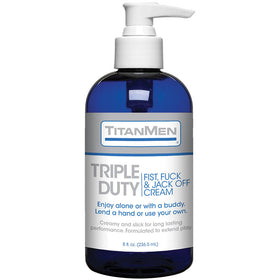 TitanMen Triple Duty Fist, Fuck & Jack Off Cream 8oz