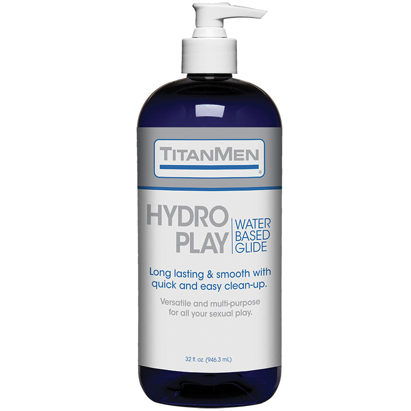 Love Spark Cove | Intimate Apparel, Pleasure Shop & Free Shipping TitanMen Hydro-Play Water Based Glide 32oz — main product s
